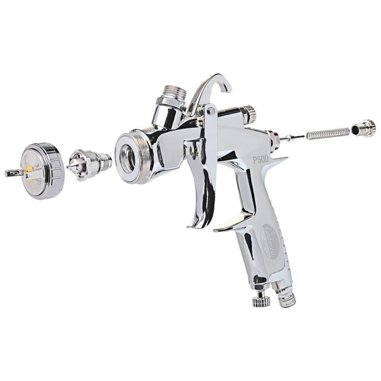 Pistola-de-Pintura-Pulverizadora-500mL-em-Aco-Inoxidavel-foto-5