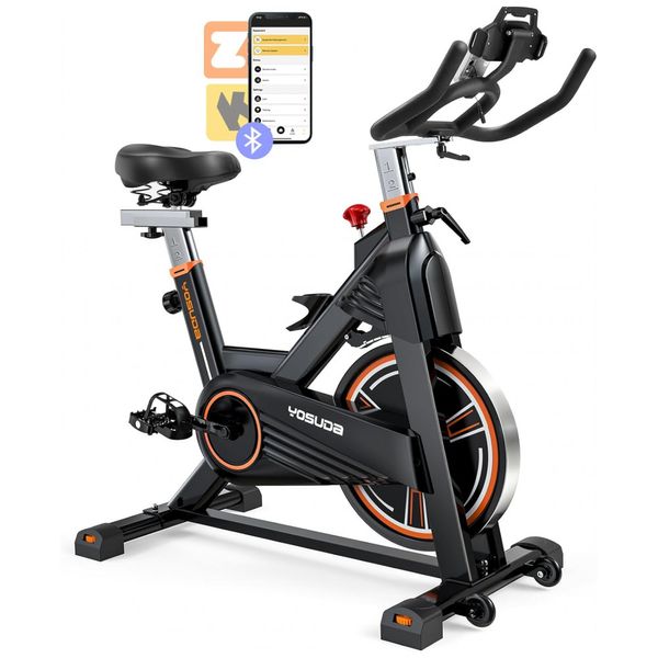 Bicicleta-Ergometrica-com-Cinto-de-Acionamento-e-Assento-foto-0