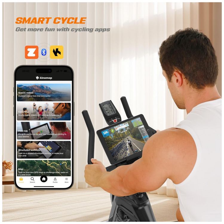 Bicicleta-Ergometrica-Magnetica-PRO-com-Assento-Confortavel-foto-1