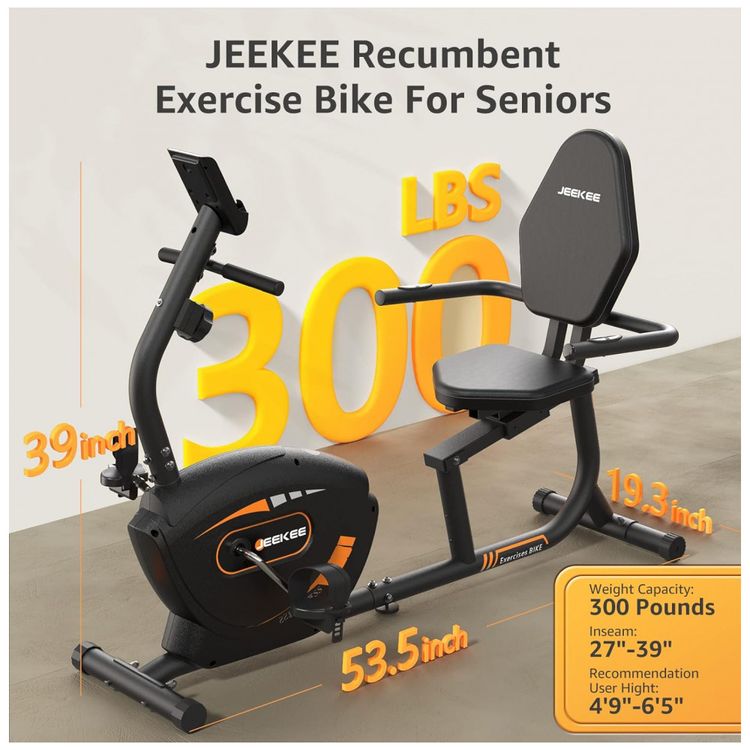 Bicicleta-Ergometrica-com-Assento-e-Guiador-Ajustaveis-foto-3