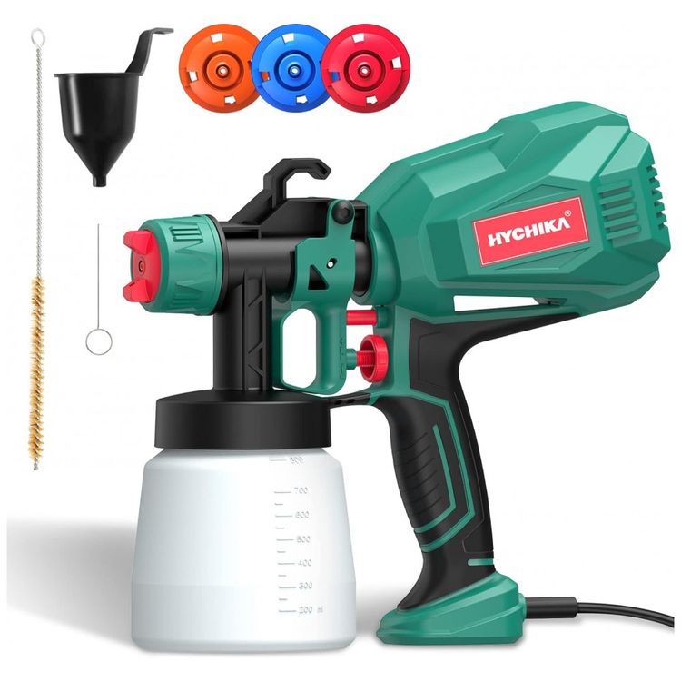 Pistola-de-Pintura-Pulverizadora-800mL-com-3-Tamanhos-de-foto-0