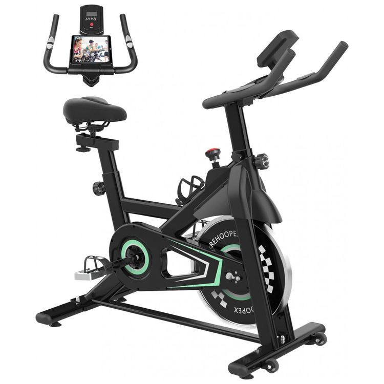 Bicicleta-Ergometrica-com-Assento-Guiador-Ajustaveis-e-Tela-foto-0