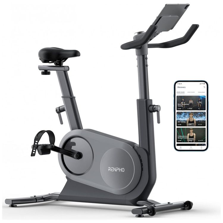 Bicicleta-Ergometrica-com-70-Aulas-Gratuitas-no-APP-RENPHO-foto-0