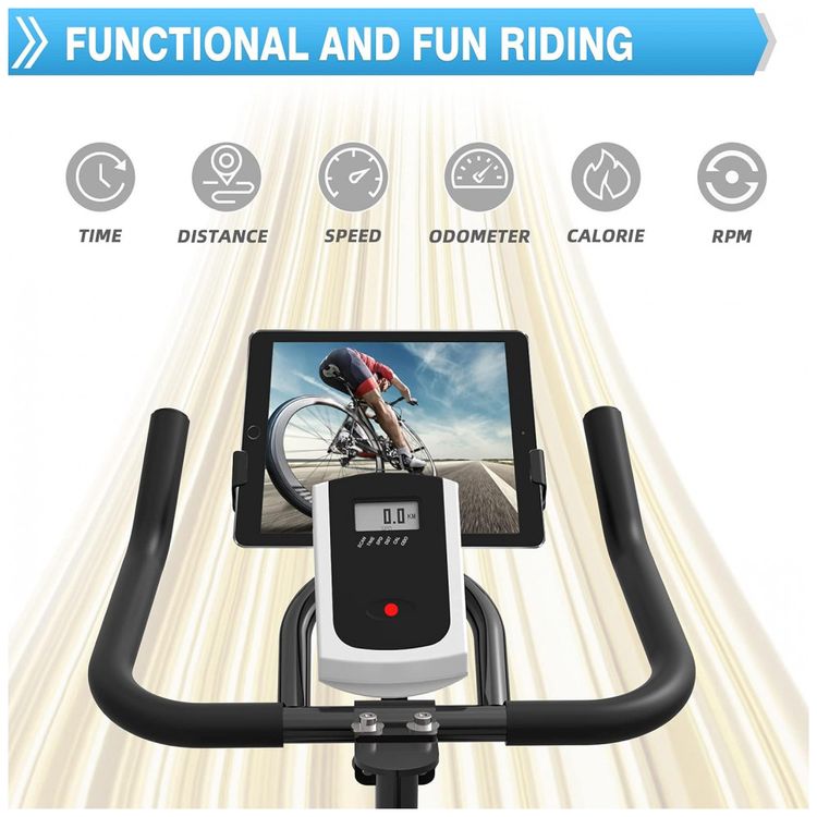 Bicicleta-Ergometrica-com-Assento-e-Guiador-Ajustaveis-foto-2