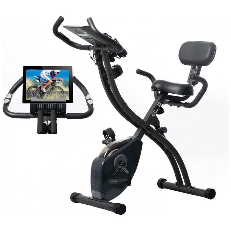 Bicicleta-Ergometrica-com-Tela-Digital-e-Assento-Ajustavel-foto-0