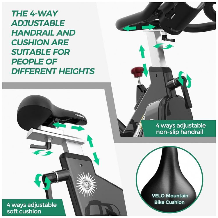 Bicicleta-Ergometrica-com-Monitor-Digital-e-Assento-foto-2
