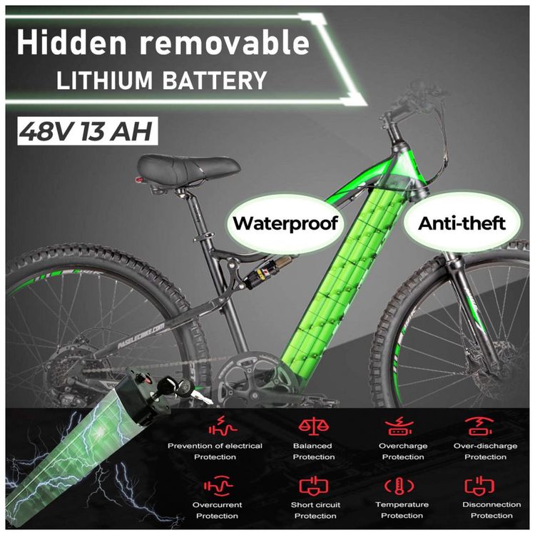 Bicicleta-Eletrica-8-Velocidades-com-Freio-a-Disco-e-Luz-foto-3