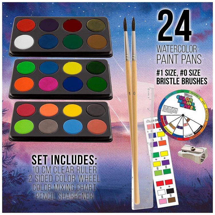 Kit-Lapis-de-Cor-Profissional-101-USA-com-Maleta-de-Madeira-foto-3