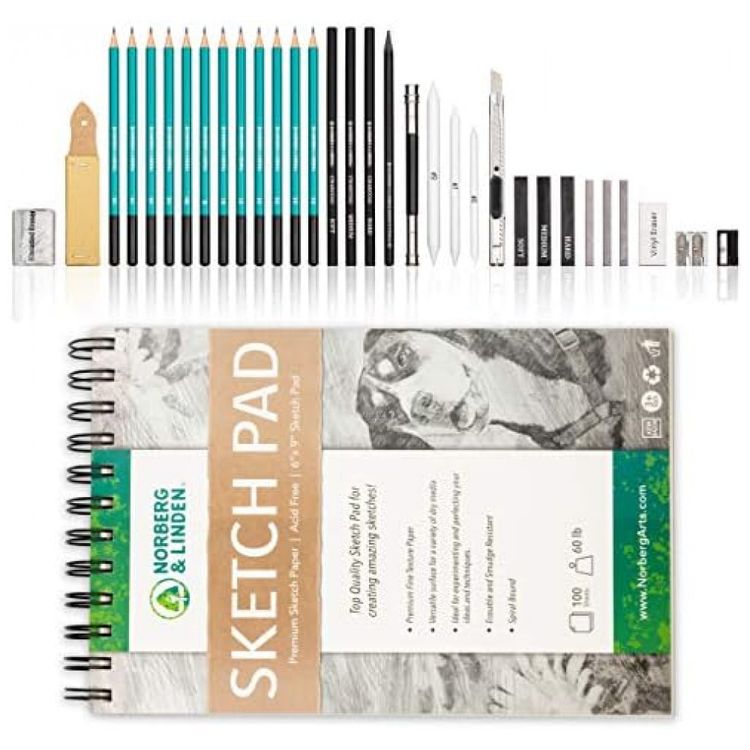 Kit-Lapis-de-Cor-Profissional-com-Estojo-100-pecas-Tintas-foto-1