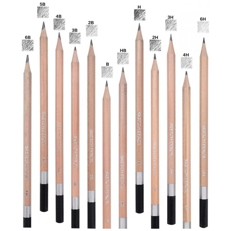 Kit-Lapis-de-Cor-Profissional-Sketching-com-Estojo-33-pecas-foto-5