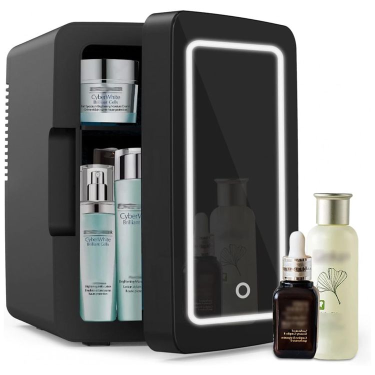 Mini-Geladeira-para-Skincare-6-Litros-com-Espelho-e-LED-foto-0