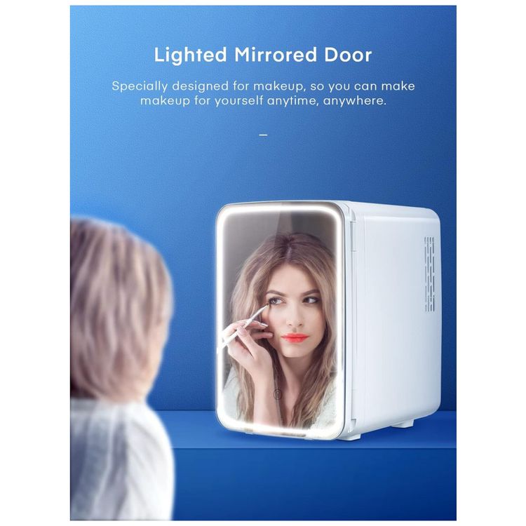 Mini-Geladeira-para-Skincare-I-10-Litros-com-Espelho-12V-foto-5