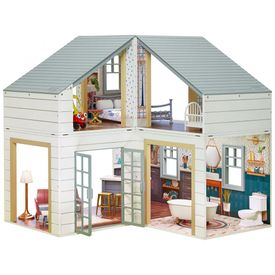 Casa-de-Bonecas-com-14-Acessorios-e-Comodos-Customizaveis-foto-0