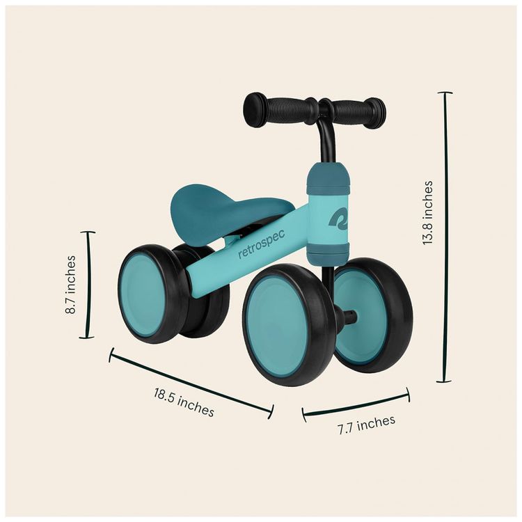 Bicicleta-sem-Pedal-Infantil-com-4-Rodas-para-Criancas-de-1-foto-5