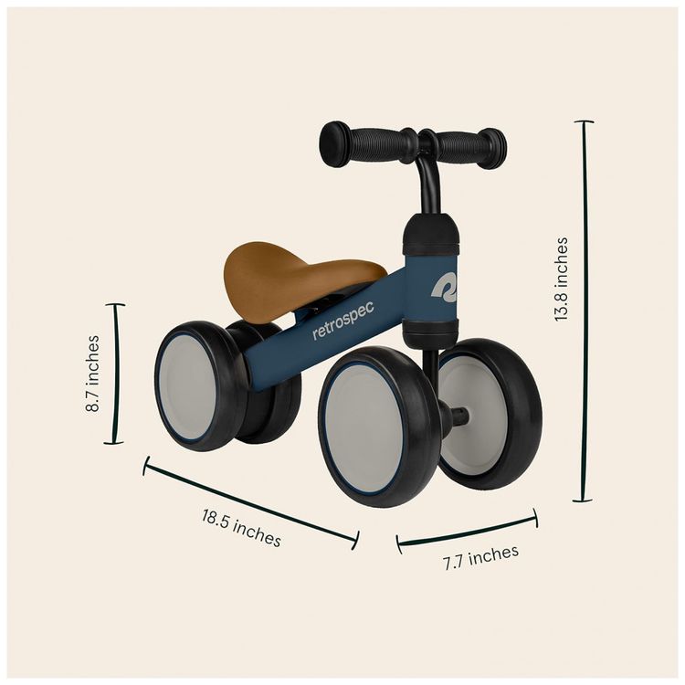 Bicicleta-sem-Pedal-Infantil-com-4-Rodas-para-Criancas-de-1-foto-5