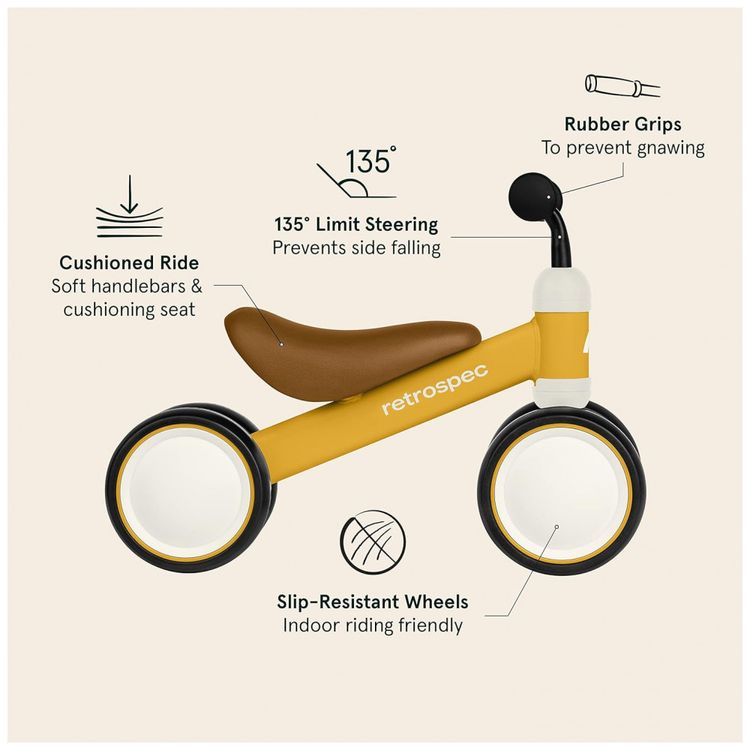 Bicicleta-sem-Pedal-Infantil-com-4-Rodas-para-Criancas-de-1-foto-3
