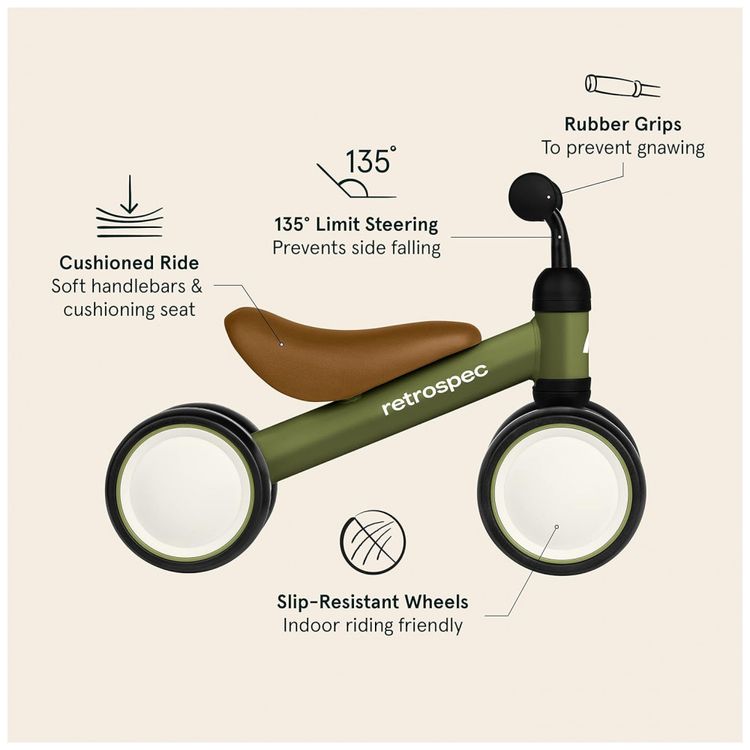 Bicicleta-sem-Pedal-Infantil-com-4-Rodas-para-Criancas-de-1-foto-3