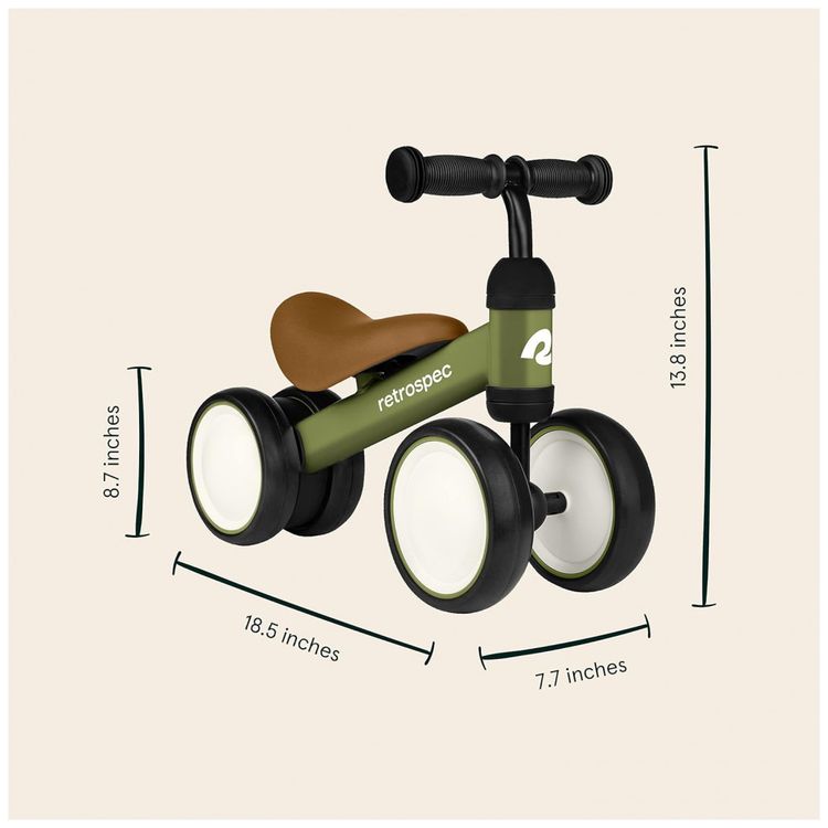 Bicicleta-sem-Pedal-Infantil-com-4-Rodas-para-Criancas-de-1-foto-5