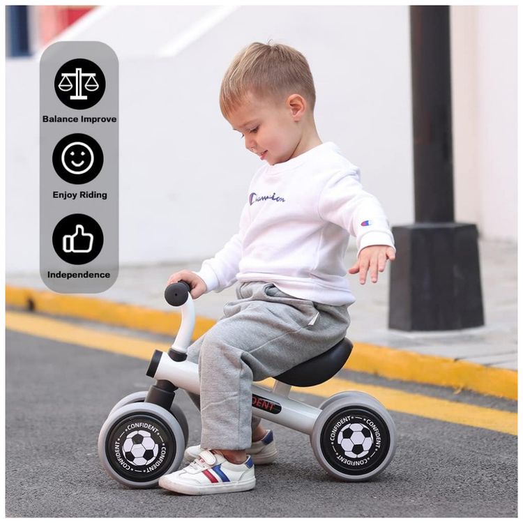 Bicicleta-sem-Pedal-Infantil-com-4-Rodas-para-Criancas-de-1-foto-1
