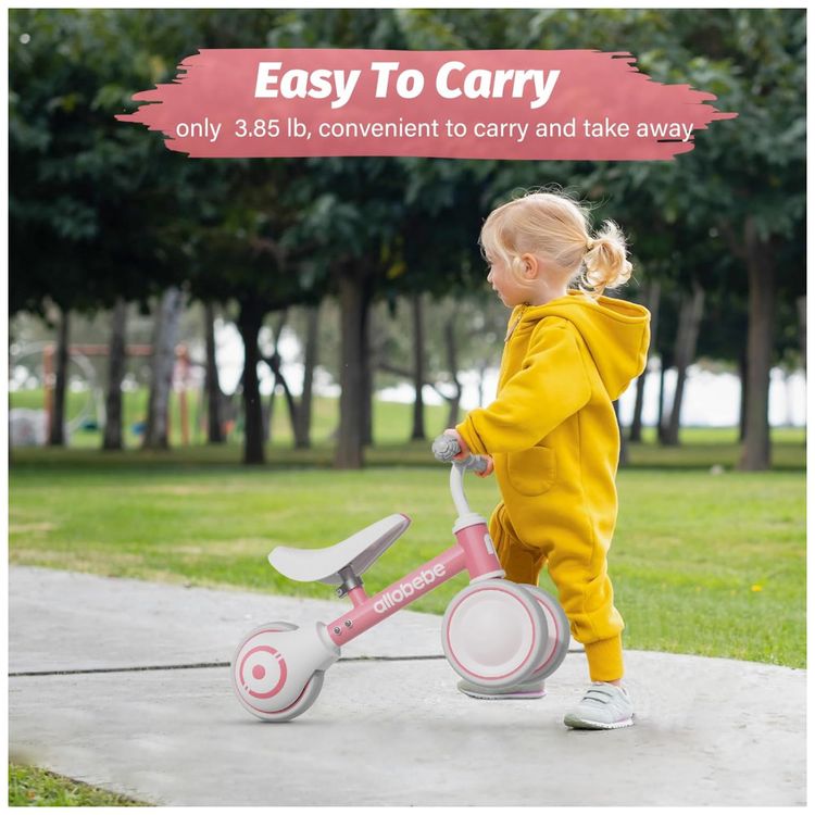 Bicicleta-sem-Pedal-Infantil-com-3-Rodas-para-Criancas-de-1-foto-4
