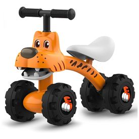 Bicicleta-sem-Pedal-Infantil-Tigre-com-4-Rodas-para-Criancas-foto-0