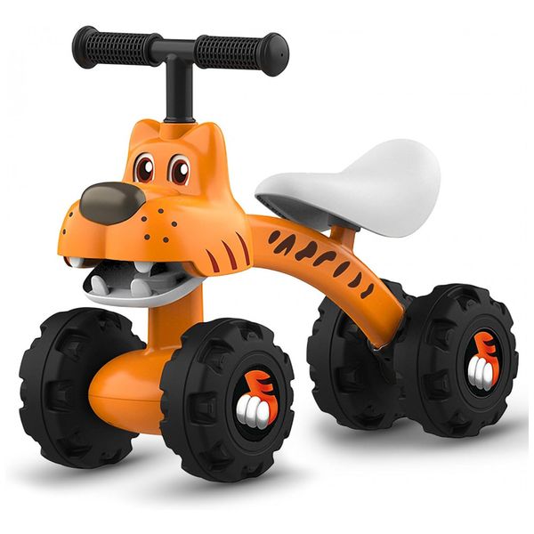 Bicicleta-sem-Pedal-Infantil-Tigre-com-4-Rodas-para-Criancas-foto-0