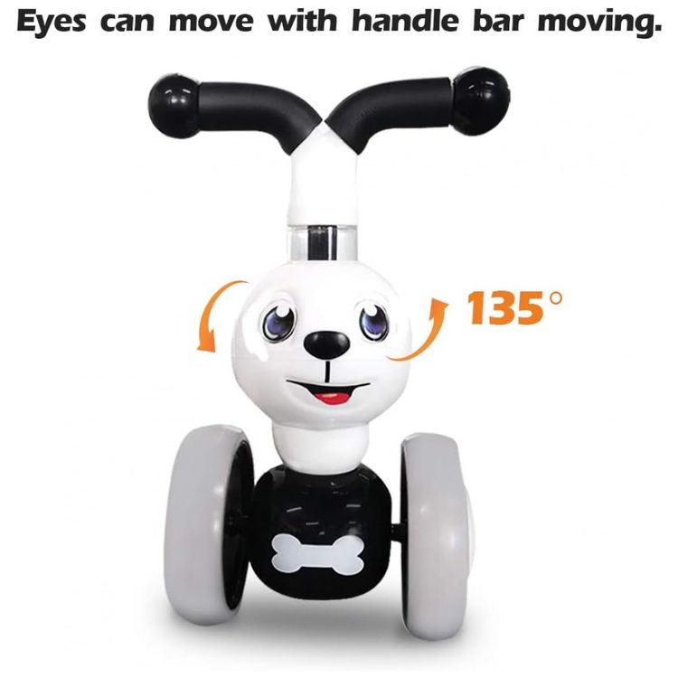 Bicicleta-sem-Pedal-Infantil-Dalmata-com-4-Rodas-para-foto-2