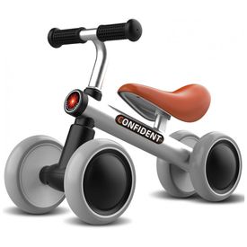 Bicicleta-sem-Pedal-Infantil-com-4-Rodas-para-Criancas-de-1-foto-0