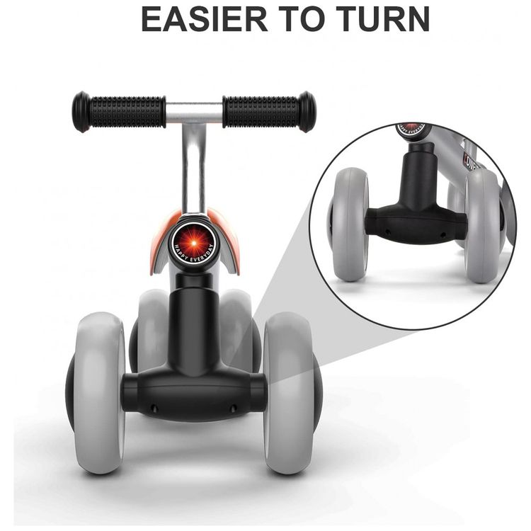 Bicicleta-sem-Pedal-Infantil-com-4-Rodas-para-Criancas-de-1-foto-4