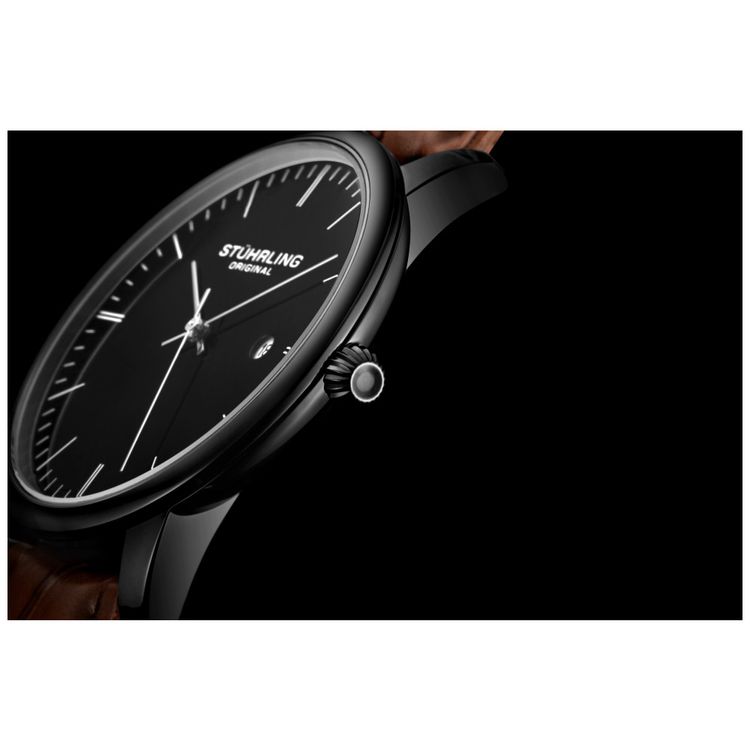 Relogio-Masculino-Stuhrling-Rasa-3997-Quartzo-40mm-Marrom-foto-3
