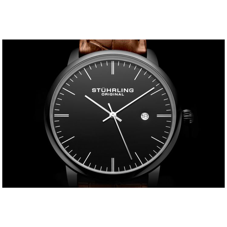 Relogio-Masculino-Stuhrling-Rasa-3997-Quartzo-40mm-Marrom-foto-4