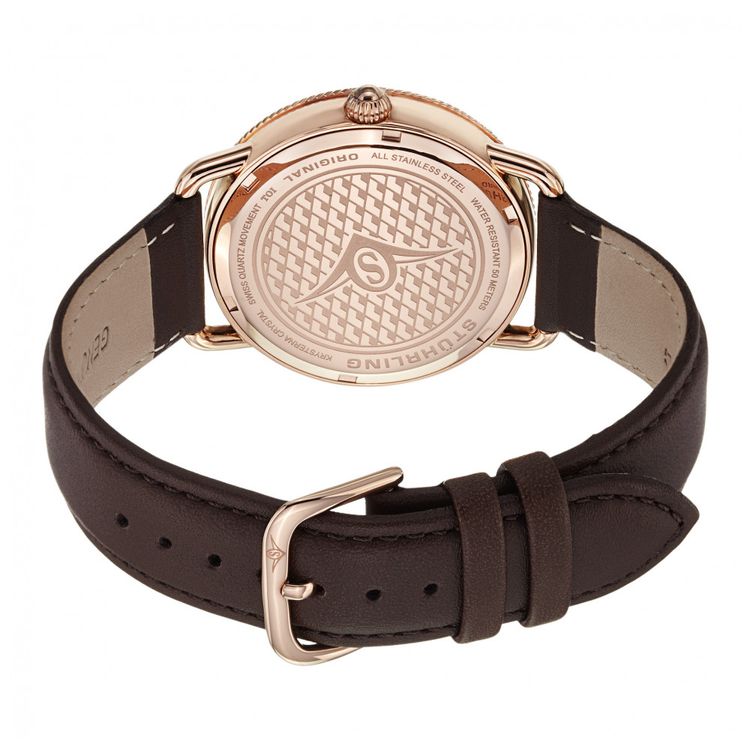 Relogio-Masculino-Stuhrling-207-Quartzo-41mm-Marrom-foto-1