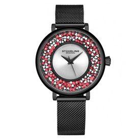 Relogio-Feminino-Stuhrling-793A-Quartzo-38mm-Preto-Classico-foto-0