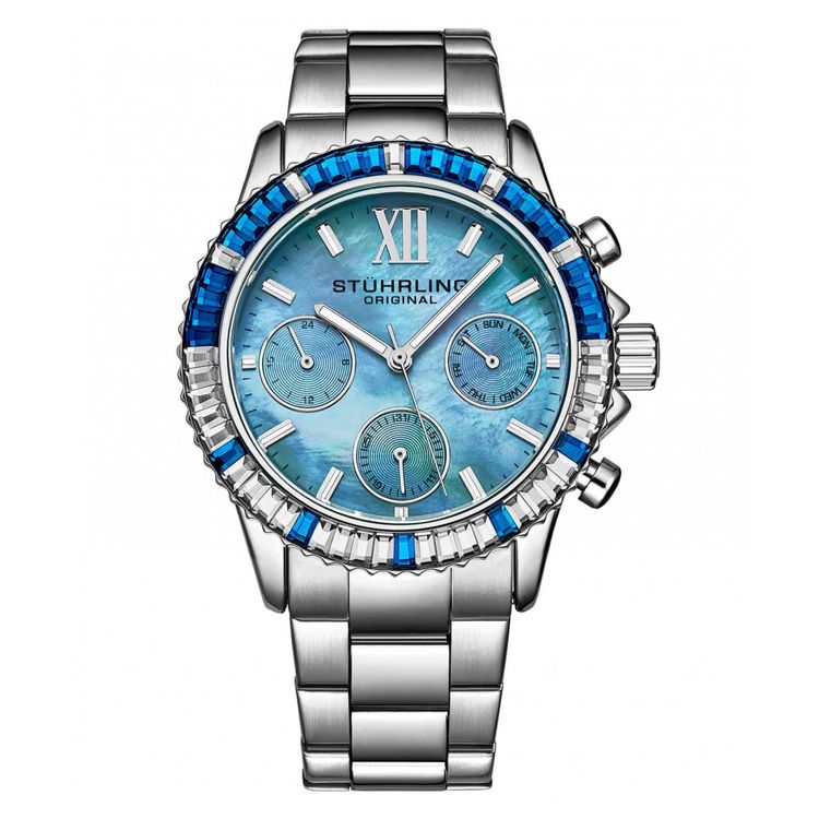 Relogio-Stuhrling-3959-39mm-com-mostrador-azul-claro-e-foto-0