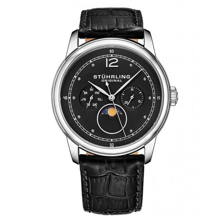 Relogio-Masculino-Stuhrling-Celestia-898-Quartzo-39mm-Preto-foto-0