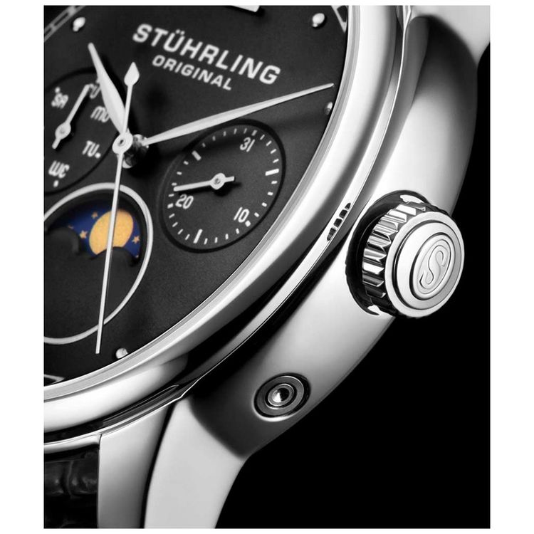 Relogio-Masculino-Stuhrling-Celestia-898-Quartzo-39mm-Preto-foto-3