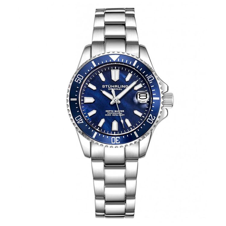 Relogio-Depthmaster-3950AL-32-mm-mostrador-azul-classico-foto-0