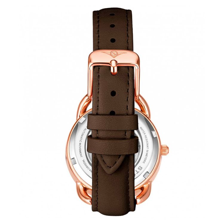 Relogio-Stuhrling-Automatico-3991-Mostrador-Prateado-e-Rosa-foto-1