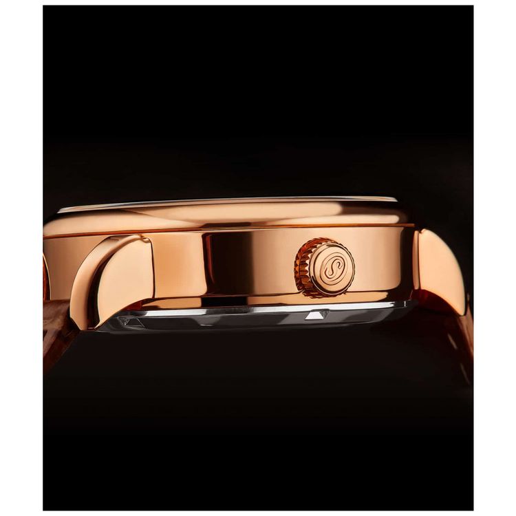 Relogio-Masculino-Stuhrling-3925-Automatico-40mm-Ouro-Rosa-foto-4