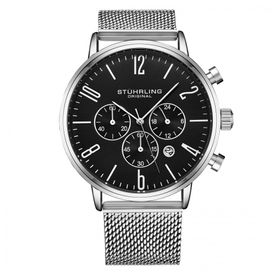 Relogio-Masculino-Stuhrling-Monaco-3932-Quartzo-41mm-Prata-foto-0