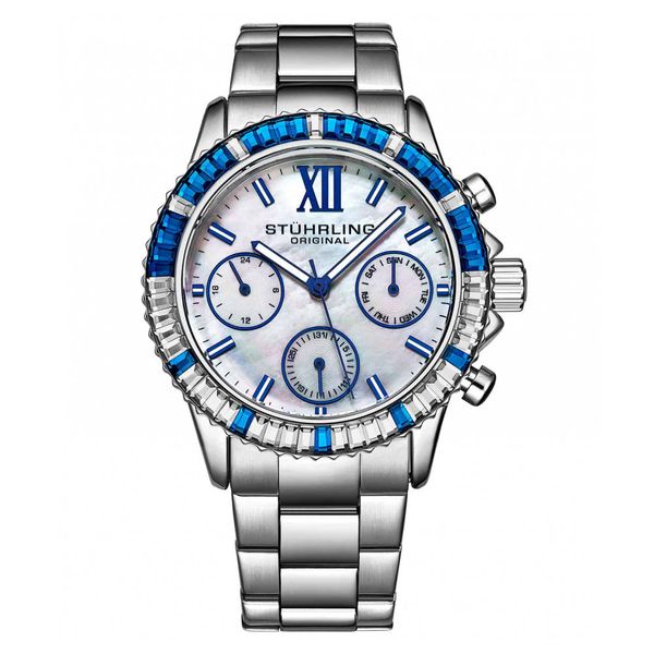 Relogio-Stuhrling-39mm-com-mostrador-prateado-e-pulseira-de-foto-0