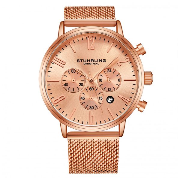 Relogio-Masculino-Stuhrling-Monaco-3932-Quartzo-41mm-Rosa-foto-0