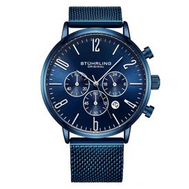Relogio-Masculino-Stuhrling-Monaco-3932-Quartzo-41mm-Azul-foto-0