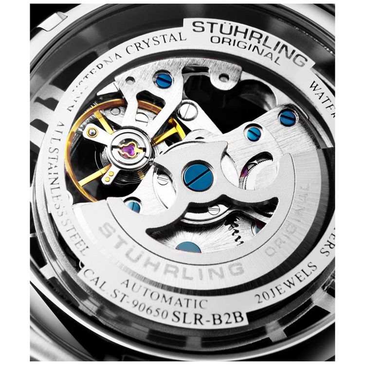 Relogio-Masculino-Stuhrling-3964.1-Automatico-44mm-Prata-foto-4