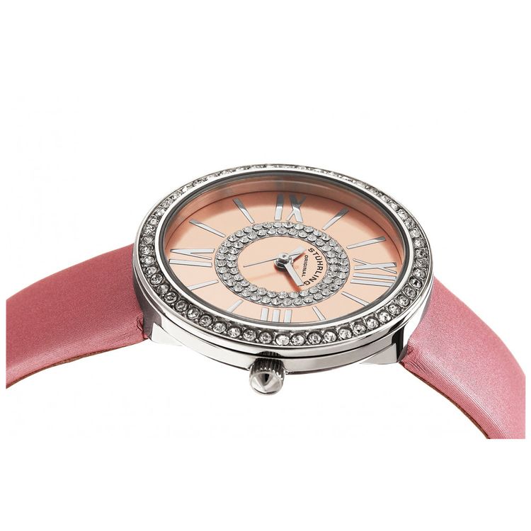 Relogio-Feminino-Stuhrling-Chique-566-Quartzo-34mm-Rosa-foto-4