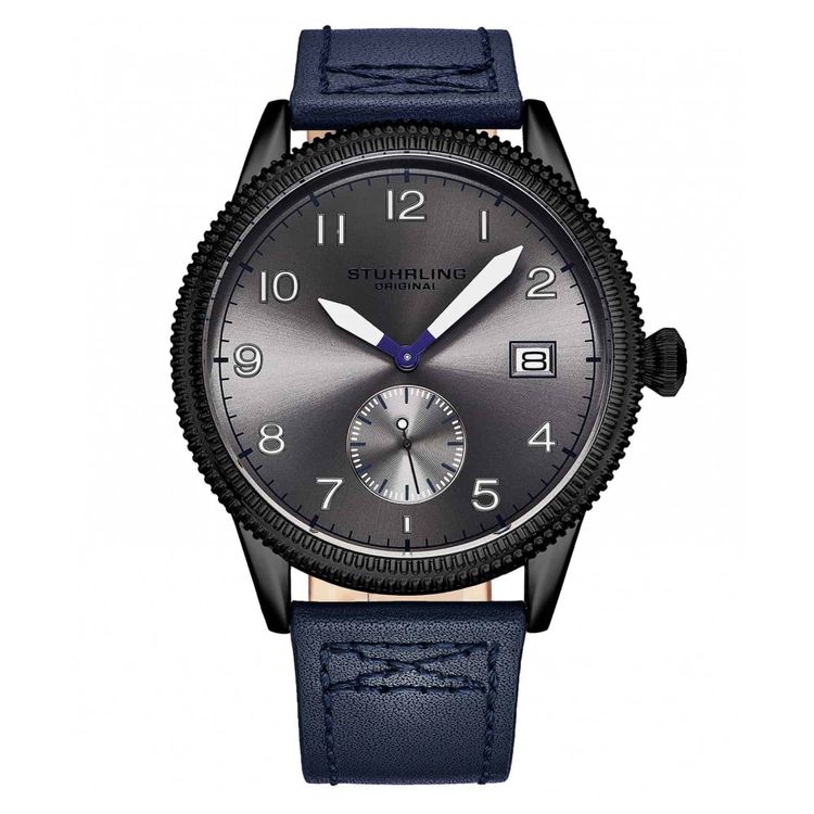 Relogio-Masculino-Stuhrling-Aviator-4011-Quartzo-44mm-Azul-foto-0