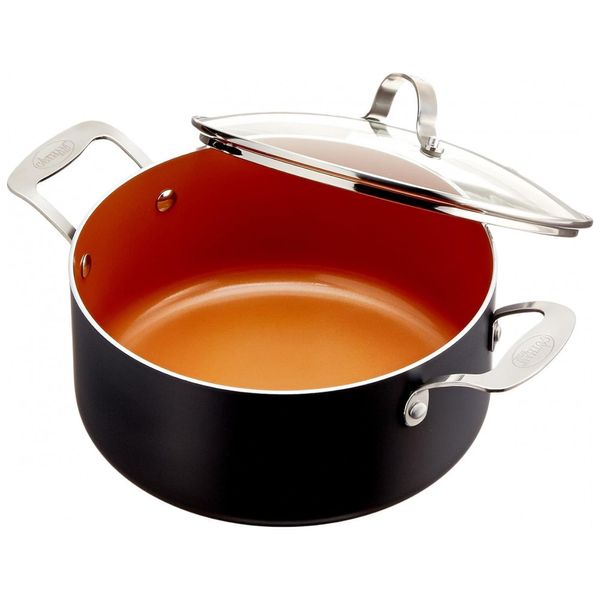 Panela-1049-5L-Revestida-de-Ceramica-GOTHAM-STEEL-Marrom-foto-0