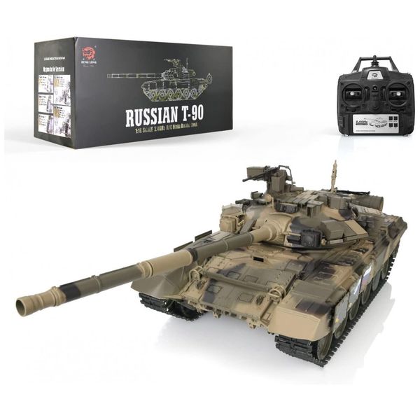 Tanque-de-Guerra-TOUCAN-RC-HOBBY-Russian-T-90-com-Controle-foto-0