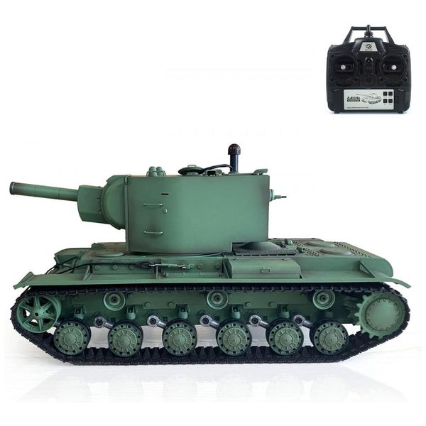 Tanque-de-Guerra-TOUCAN-RC-HOBBY-Soviet-KV-2-com-Controle-foto-0