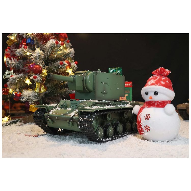 Tanque-de-Guerra-TOUCAN-RC-HOBBY-Soviet-KV-2-com-Controle-foto-5